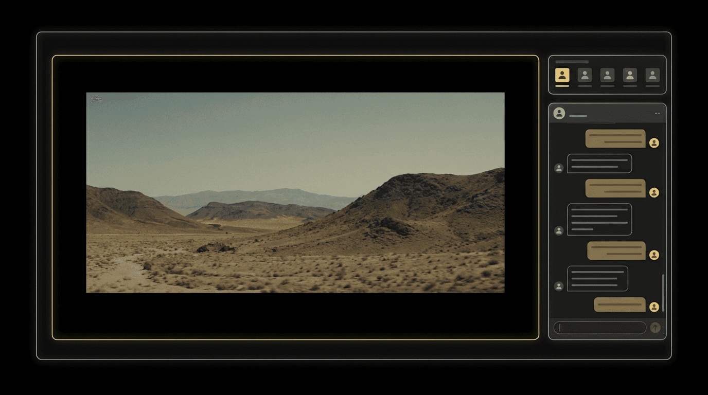 VDO Platform editorial room interface